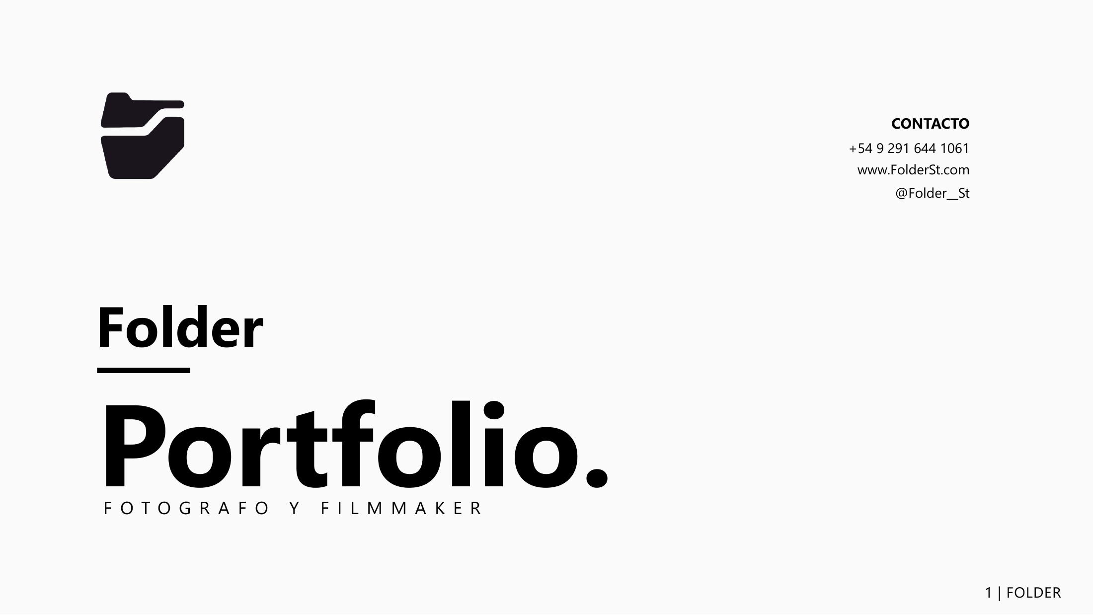 Portfolio página 1